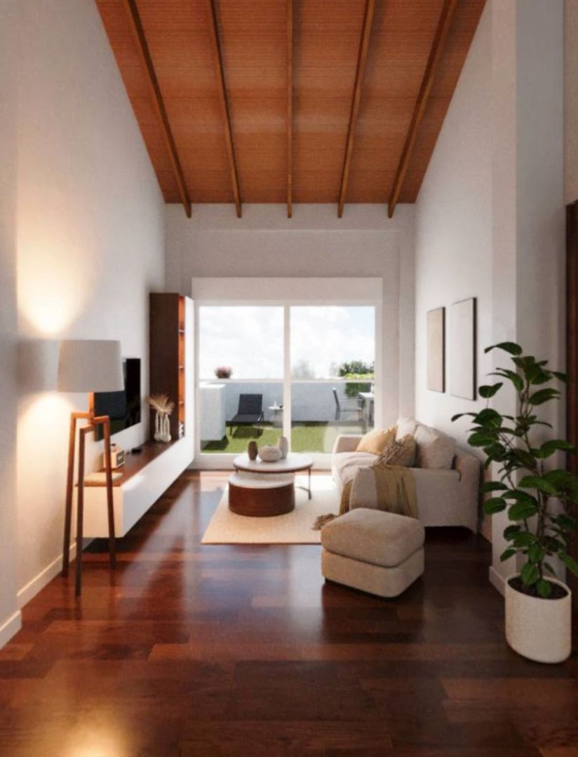 Sala d'estar de Àtic en venda en Villajoyosa / La Vila Joiosa amb Terrassa i Moblat