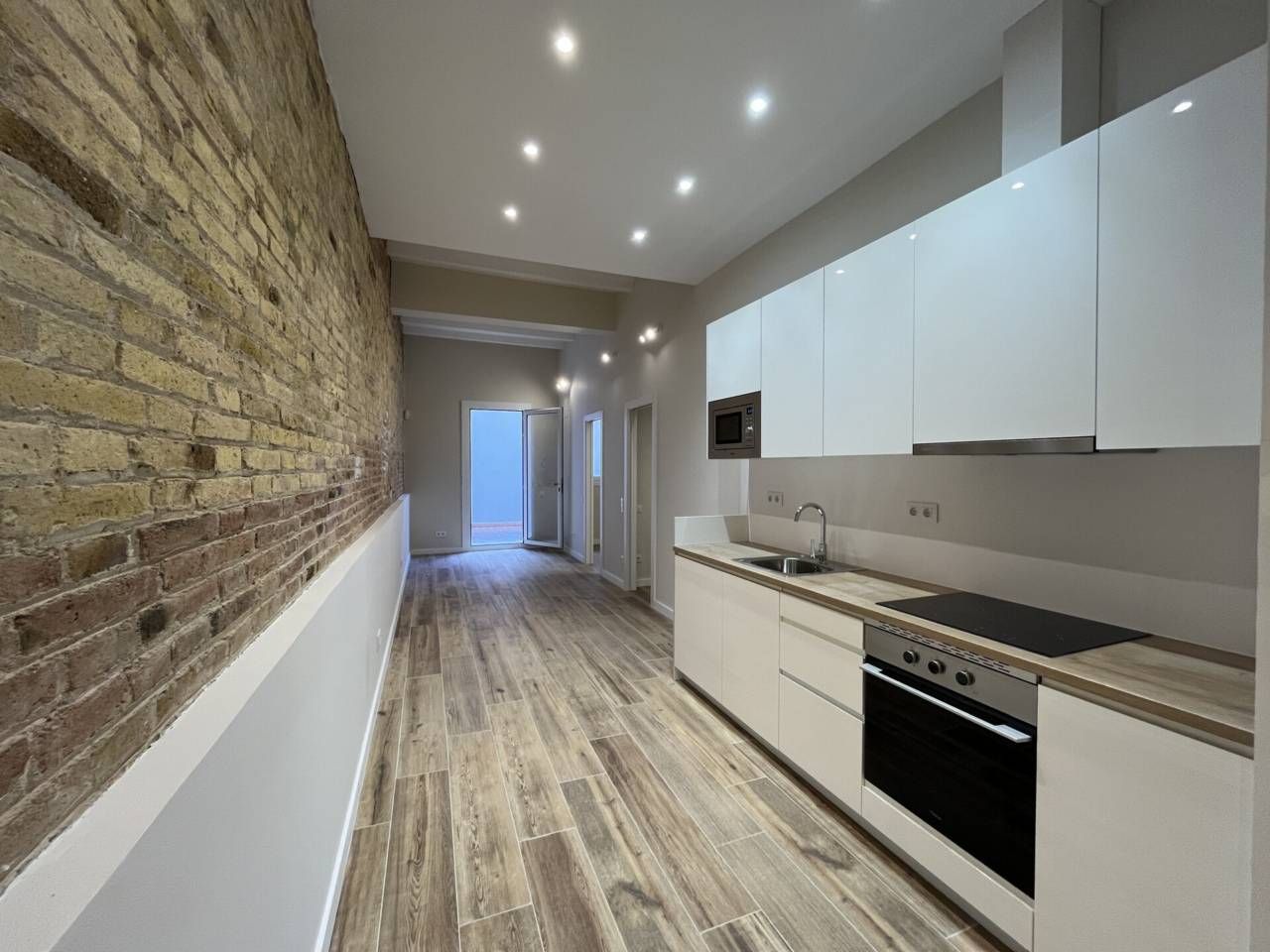 Cocina de Piso en venta en  Barcelona Capital con Aire acondicionado y Calefacción