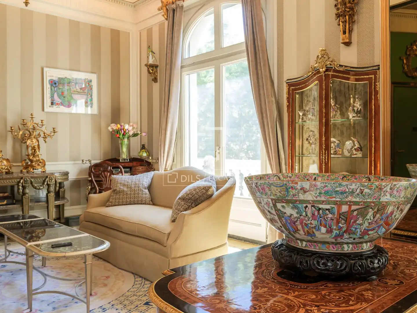 Living room of Flat for sale in Barcelona  with Air Conditioner, Heating and Furnished