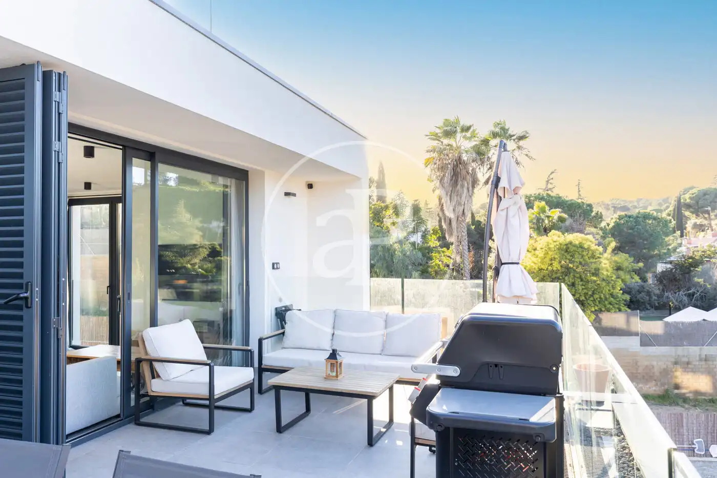 Terrace of Flat for rent in Cerdanyola del Vallès  with Air Conditioner, Heating and Terrace