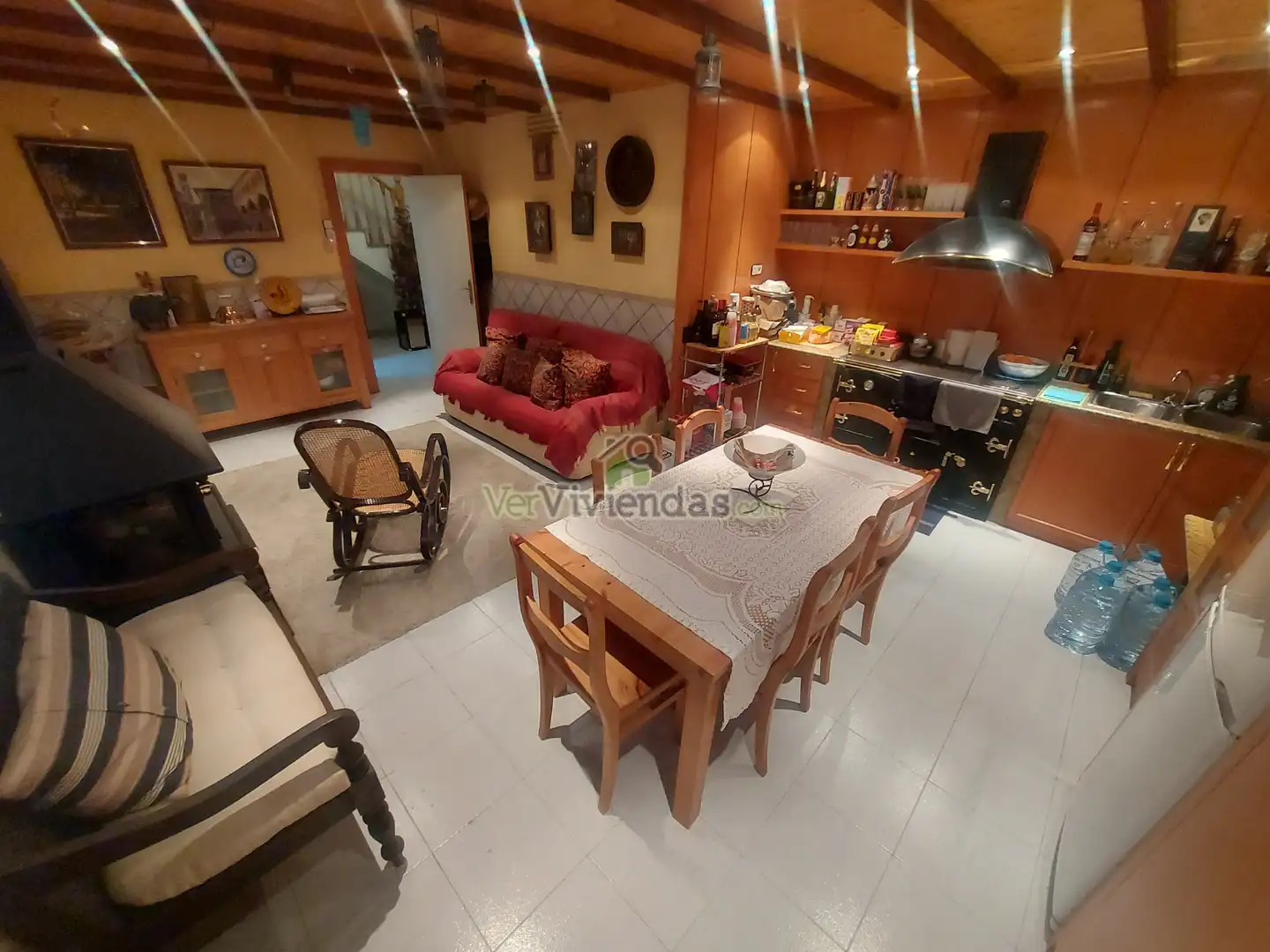 Sala de estar de Casa o chalet en venta en Vallirana con Calefacción, Jardín privado y Terraza