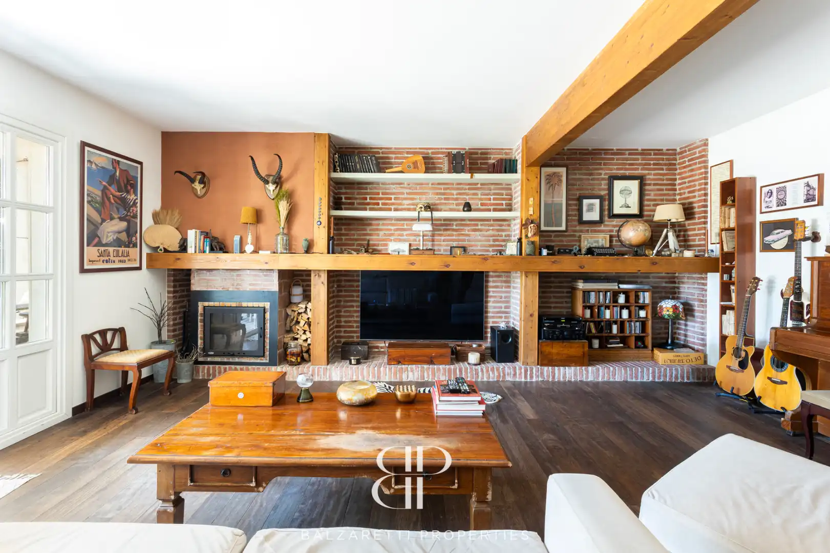 Living room of Houses for sale in Vallromanes  with Air Conditioner, Heating and Private garden