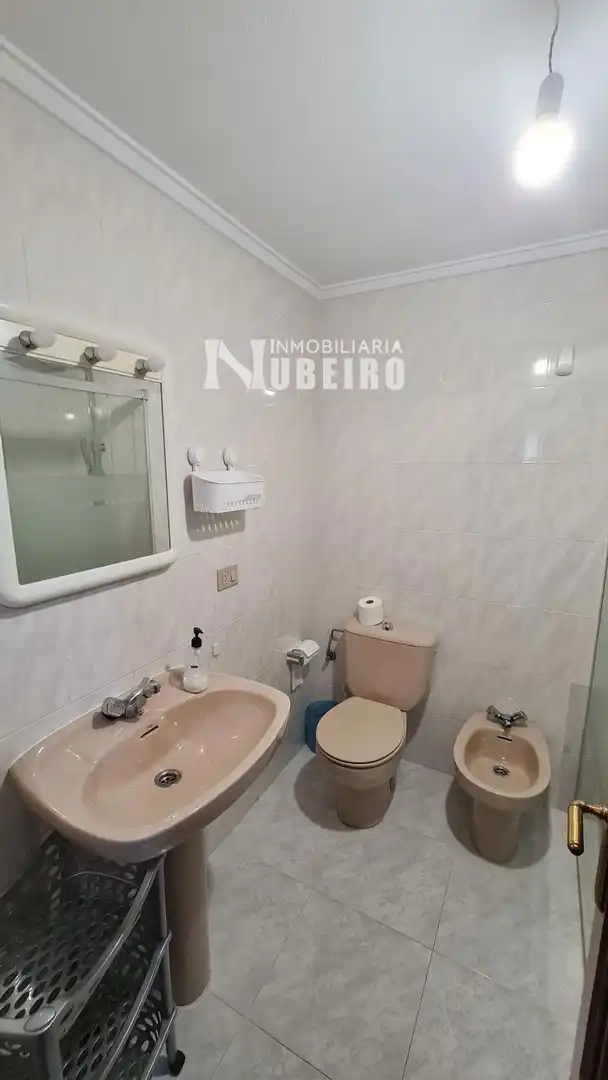 Bathroom of Flat for rent in Lugo  with Heating and Furnished