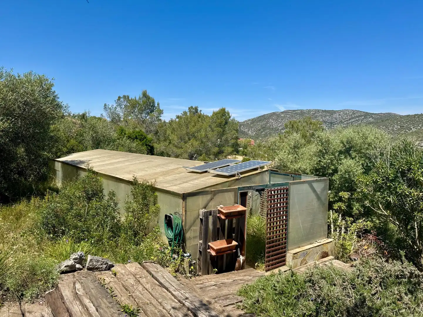 Vista exterior de Casa o xalet en venda en Olivella amb Calefacció, Jardí privat i Terrassa
