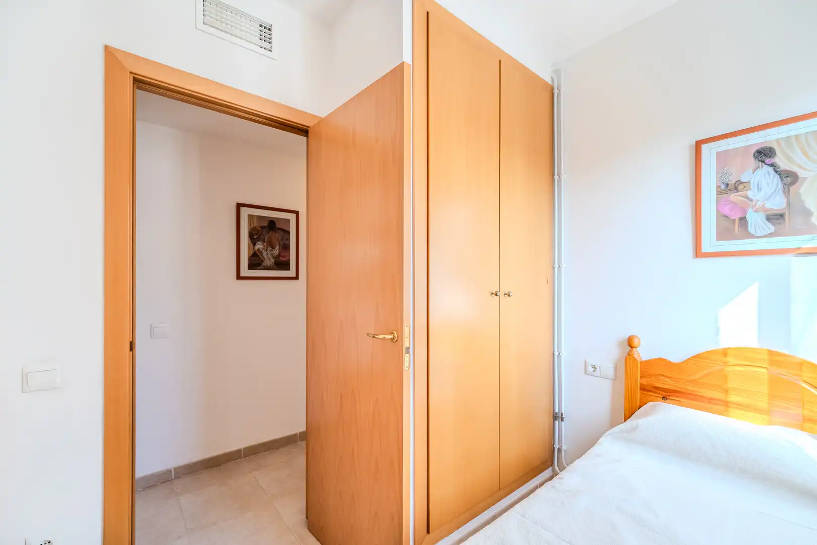 Bedroom of Duplexes for sale in L'Ampolla  with Air Conditioner, Heating and Terrace