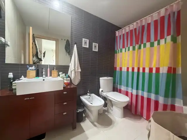 Bathroom of Flat for sale in Terrassa  with Air Conditioner, Heating and Storage room