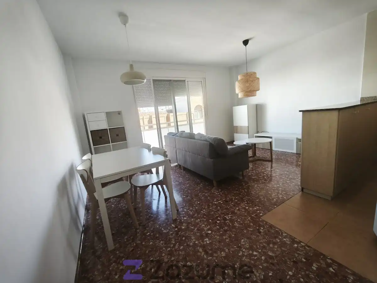 Sala d'estar de Pis de lloguer en Benifaió amb Terrassa, Traster i Moblat