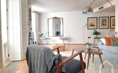 Living room of Flat for sale in  Madrid Capital  with Air Conditioner