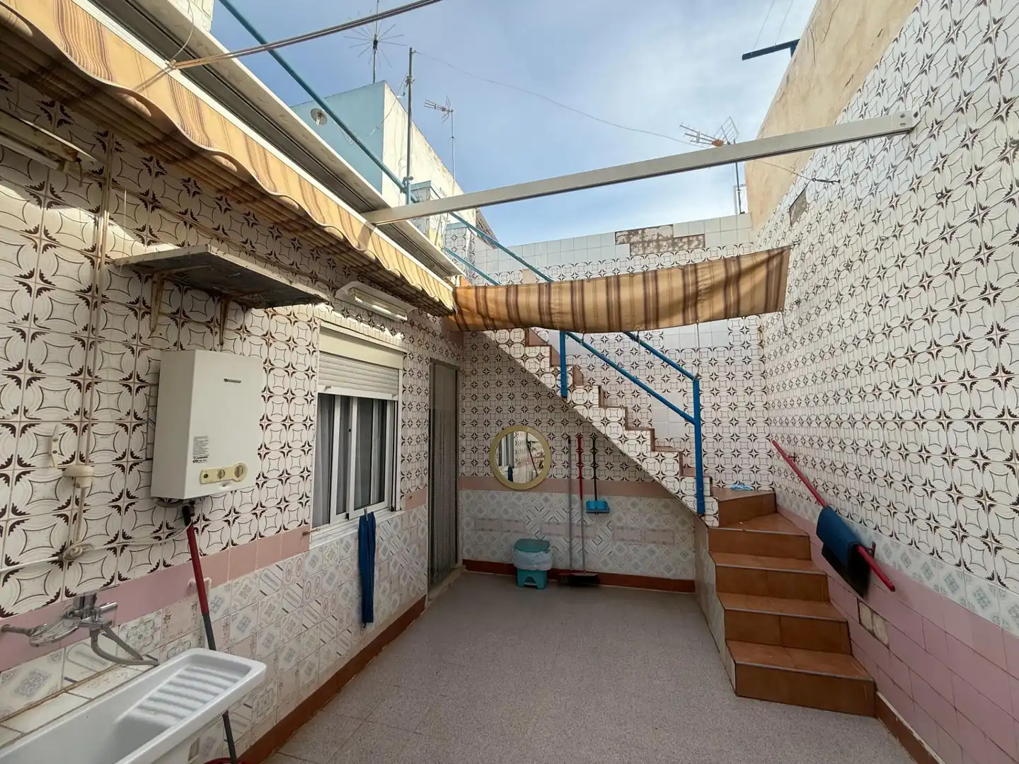 Terrassa de Casa o xalet en venda en Cartagena