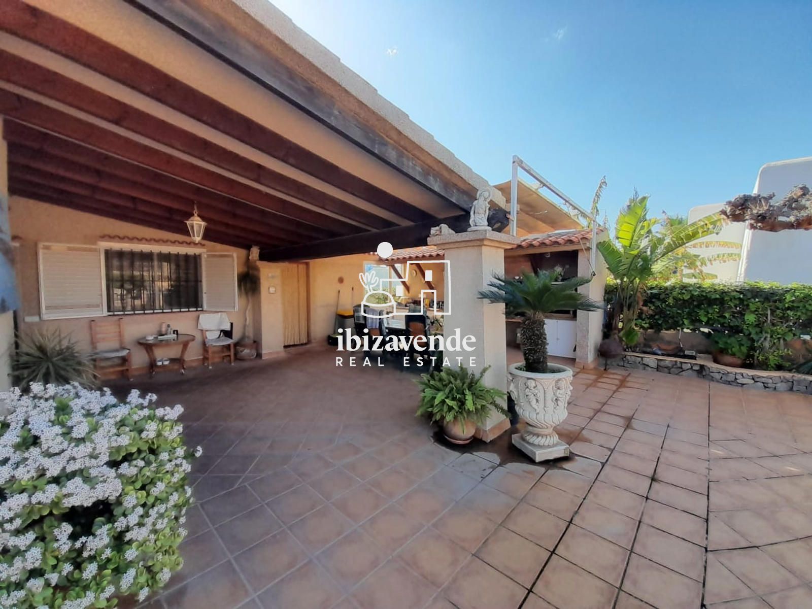 Jardí de Casa o xalet en venda en Sant Josep de sa Talaia amb Aire condicionat, Calefacció i Jardí privat