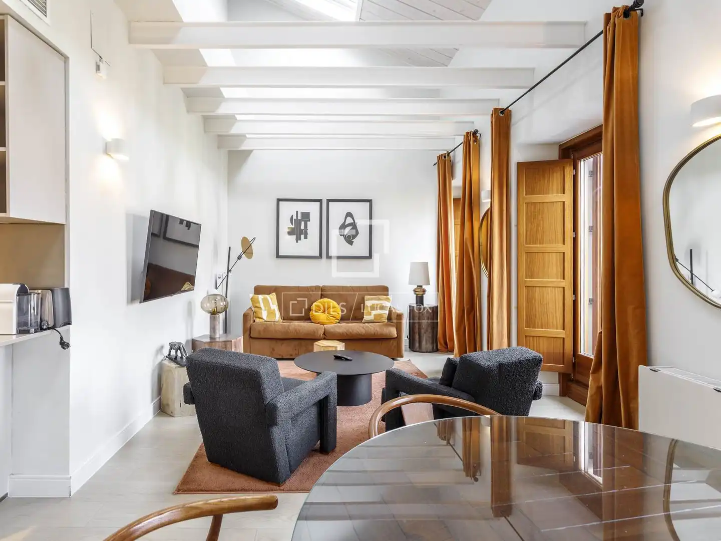 Sala d'estar de Pis de lloguer en Centro