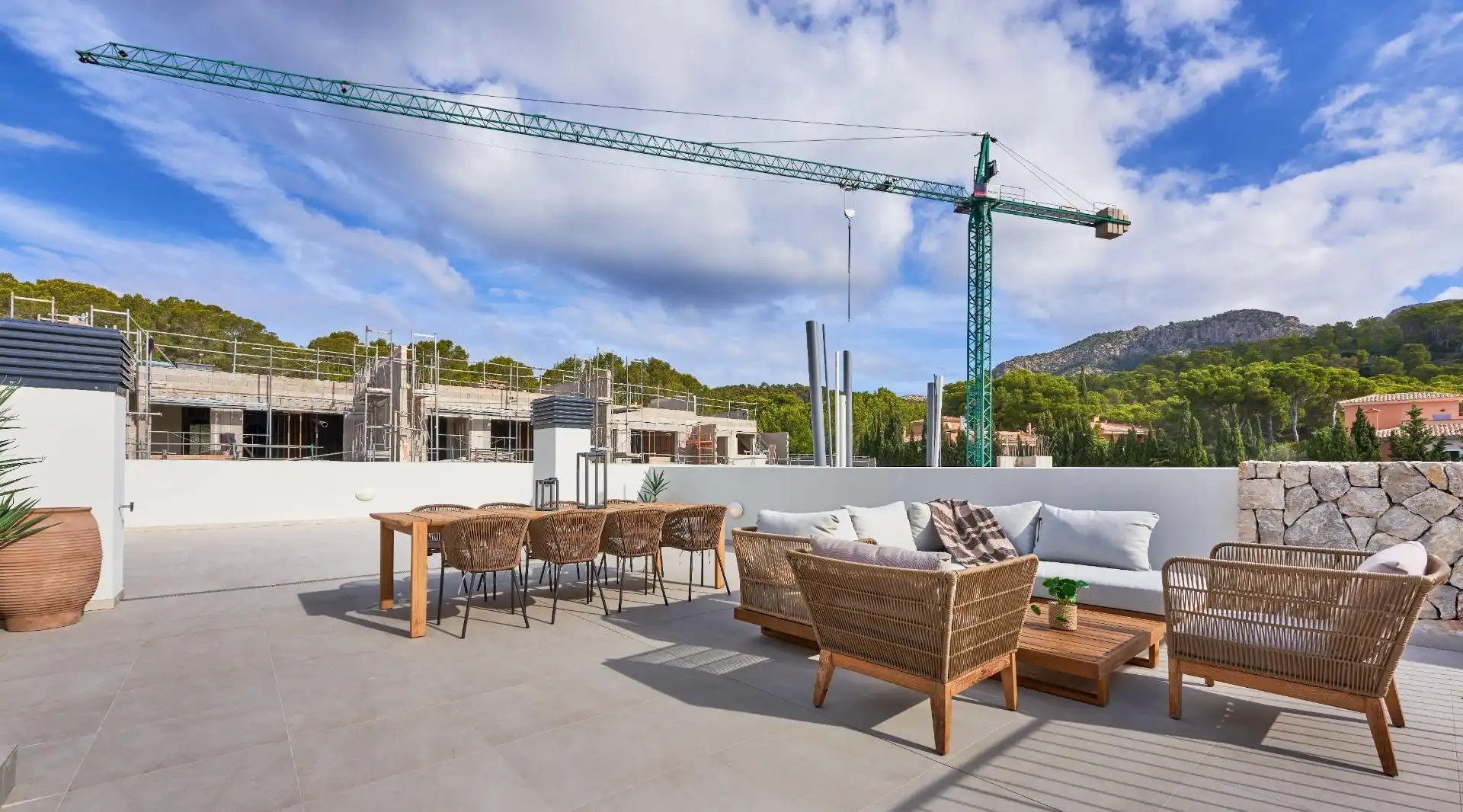Terrace of Flat for sale in Andratx  with Air Conditioner, Private garden and Terrace