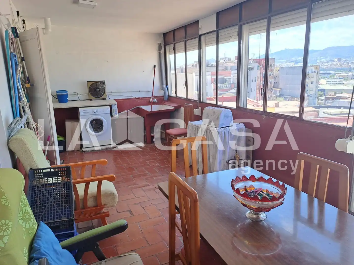 Terraza de Ático en venta en Santa Coloma de Gramenet con Terraza