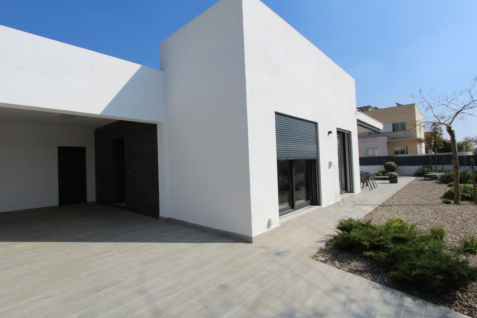 Vista exterior de Casa o chalet en venta en Montbrió del Camp con Aire acondicionado, Jardín privado y Piscina