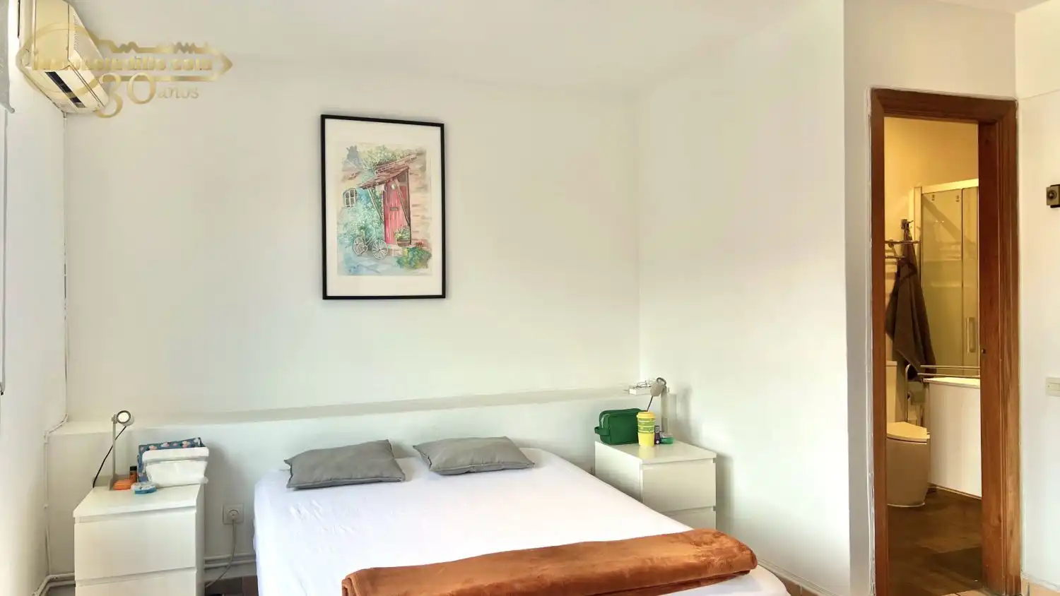 Habitación de Casa adosada de alquiler en Villaviciosa de Odón con Aire acondicionado y Calefacción