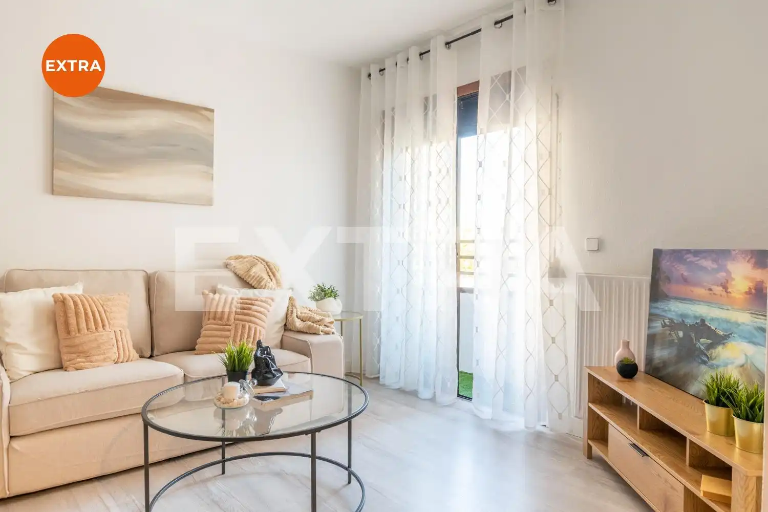 Sala de estar de Piso en venta en Ciudad Lineal