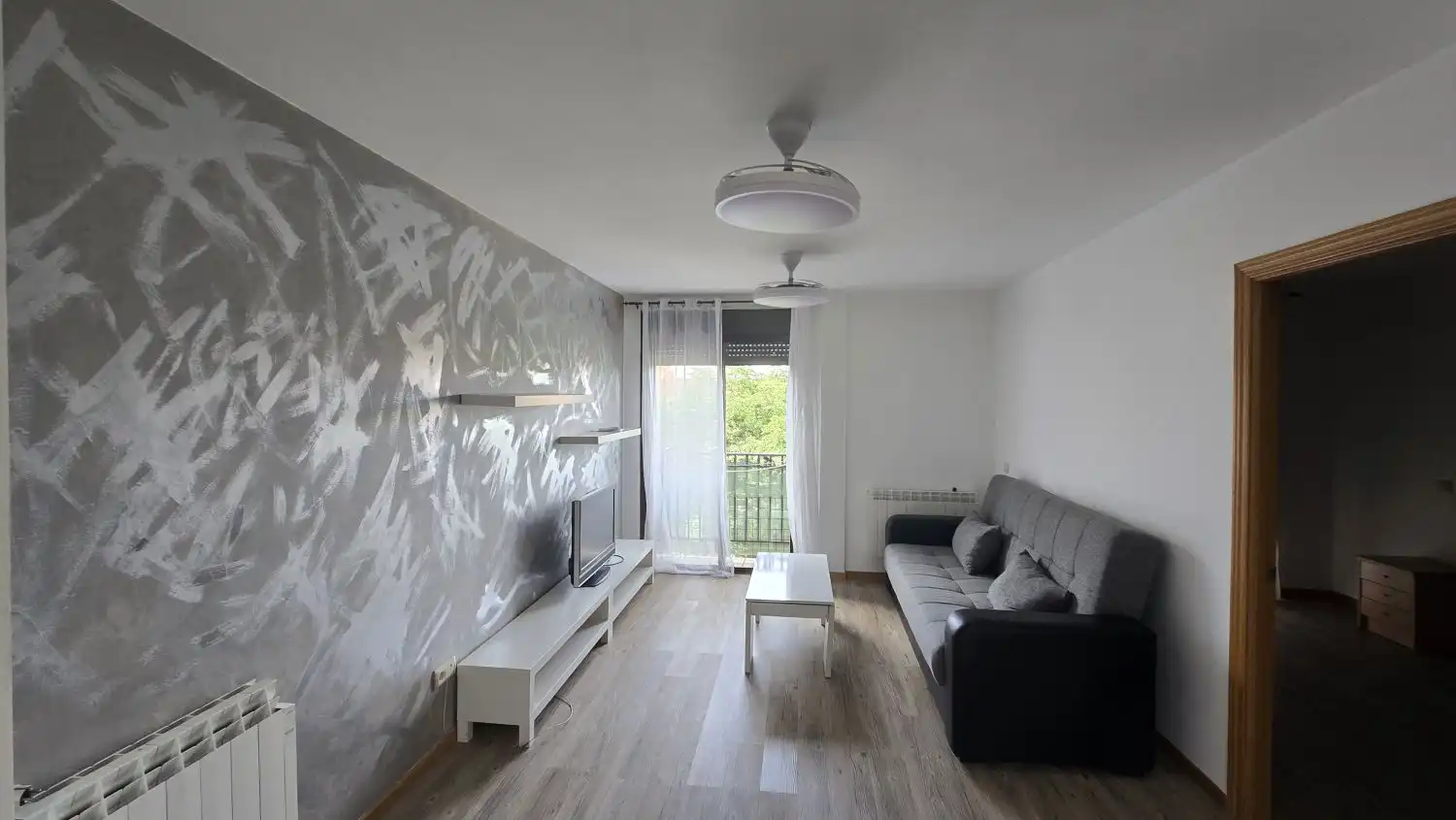 Living room of Flat for rent in Humanes de Madrid  with Balcony