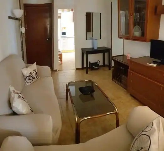 Sala de estar de Piso de alquiler en Sevilla con Aire acondicionado, Amueblado y Lavadora