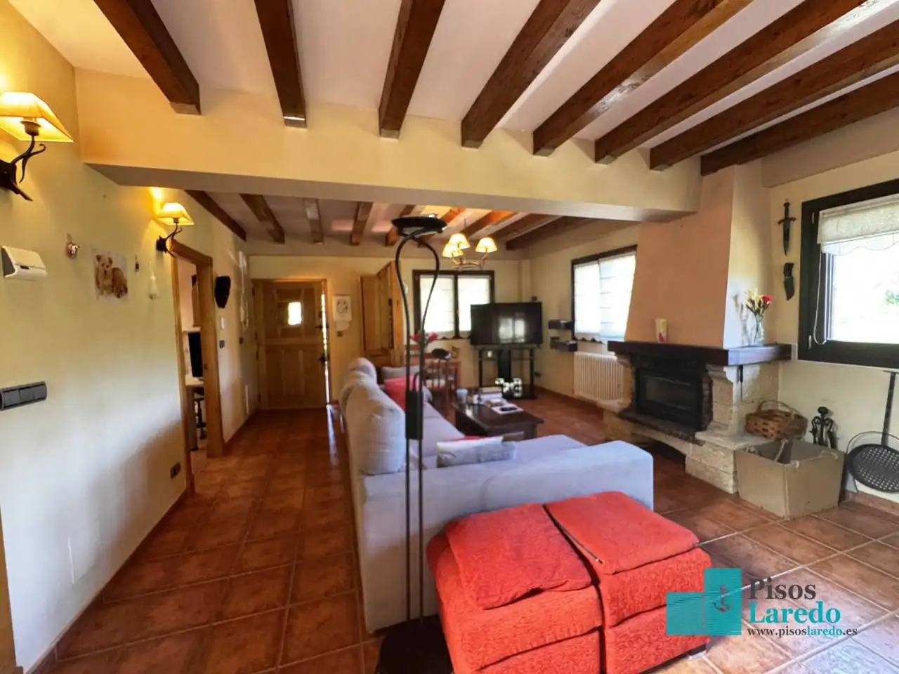 Sala de estar de Casa o chalet en venta en Guriezo con Calefacción, Jardín privado y Terraza