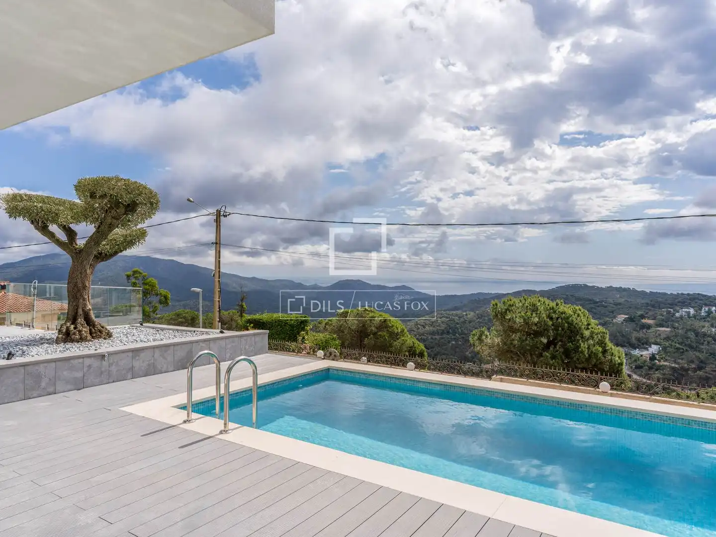 Swimming pool of Houses for sale in Lloret de Mar  with Air Conditioner, Heating and Private garden