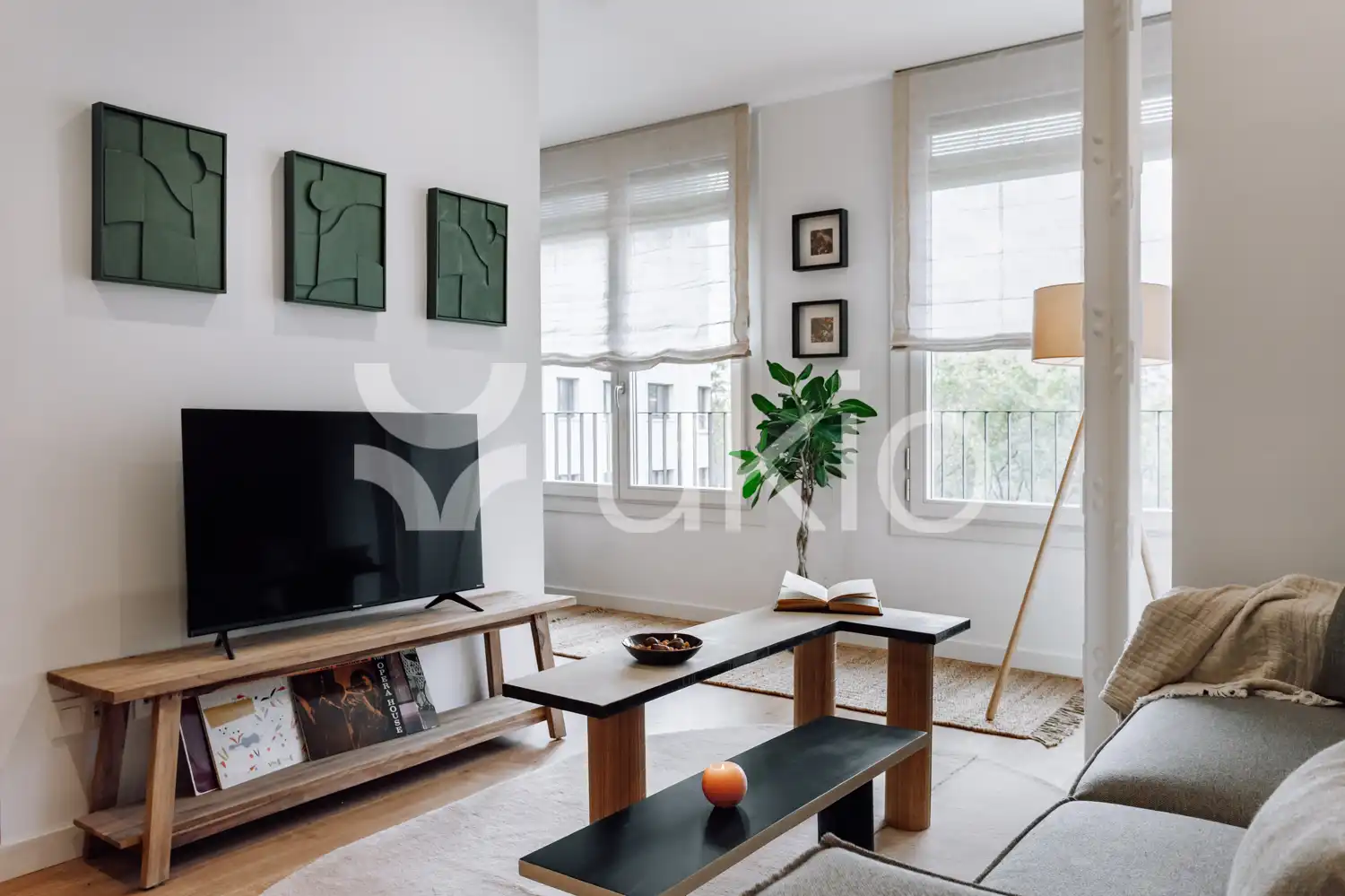 Living room of Apartments for rent in Barcelona  with Heating, Furnished and Oven