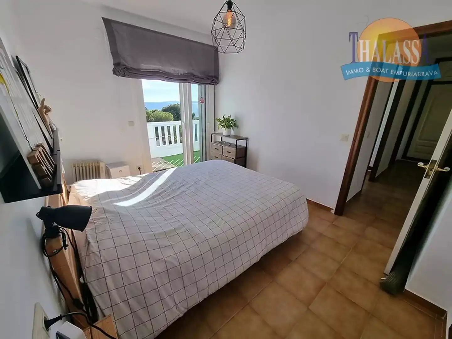 Dormitori de Casa adosada en venda en Roses amb Aire condicionat, Jardí privat i Terrassa