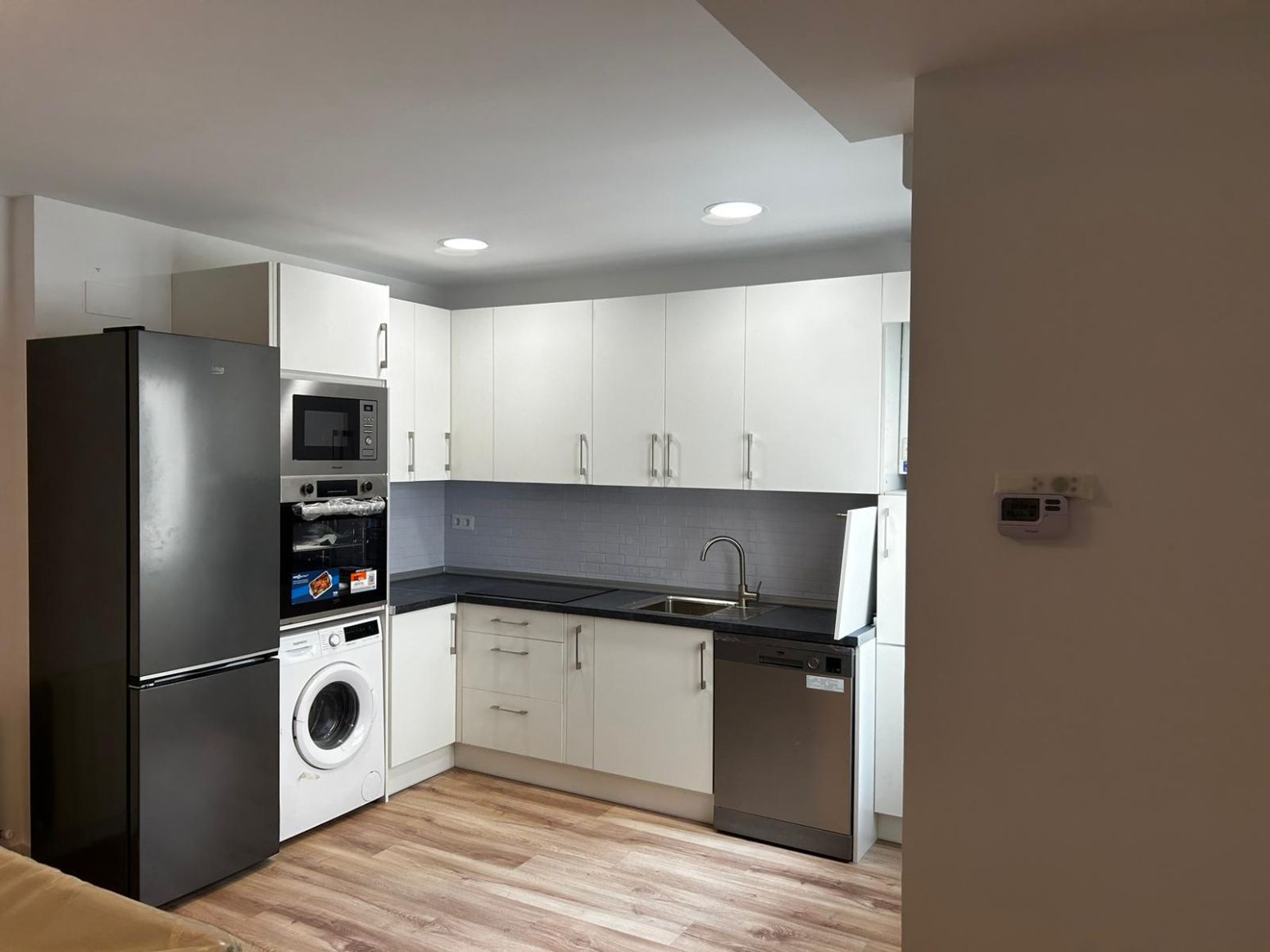 Cocina de Piso de alquiler en  Logroño con Calefacción y Amueblado