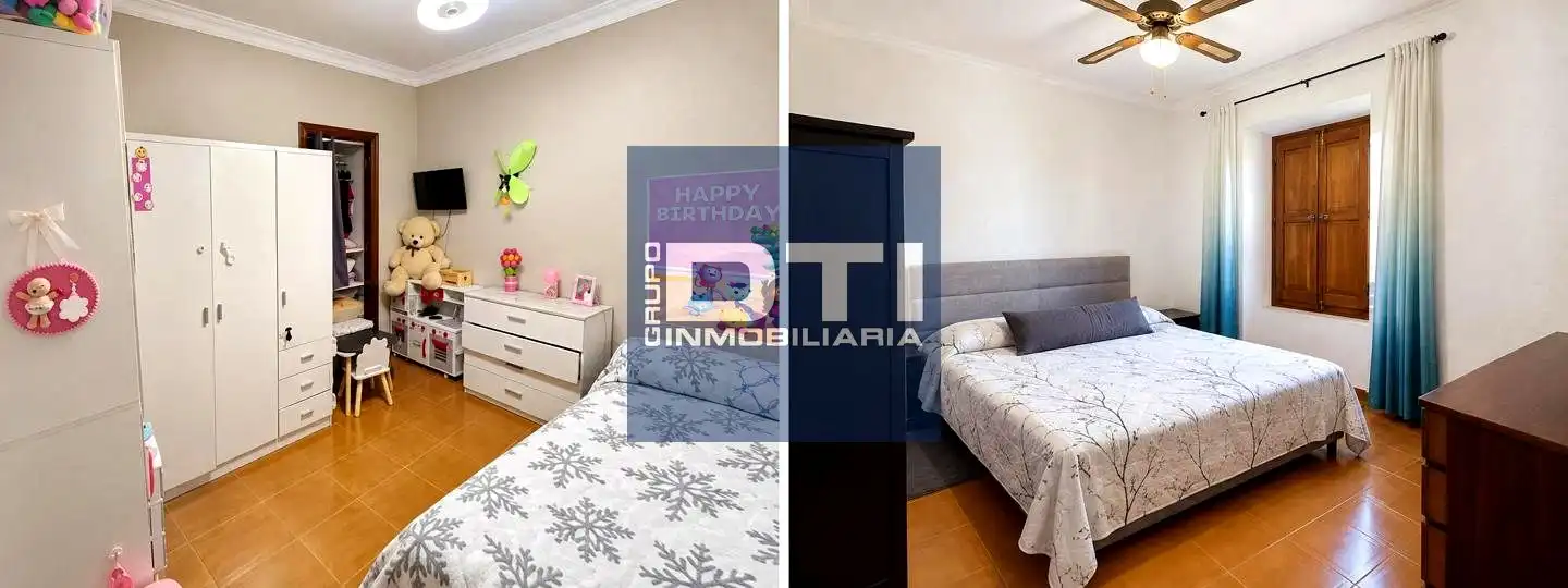 Bedroom of Flat for sale in Cala  with Air Conditioner and Furnished
