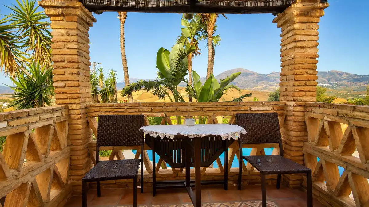 Terrassa de Finca rústica en venda en Cártama amb Aire condicionat, Jardí privat i Terrassa