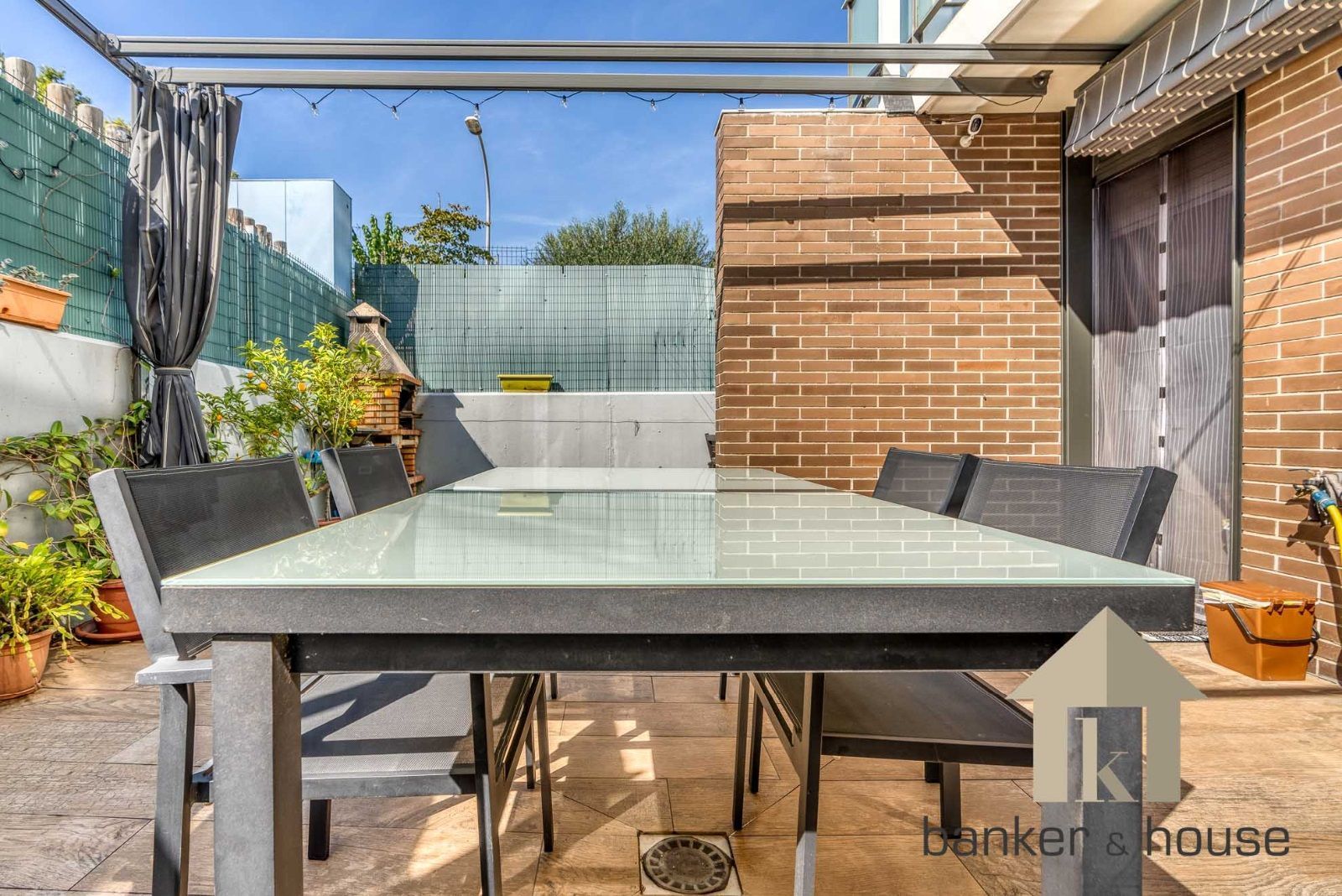 Terrace of Flat for sale in Cerdanyola del Vallès  with Air Conditioner, Heating and Private garden