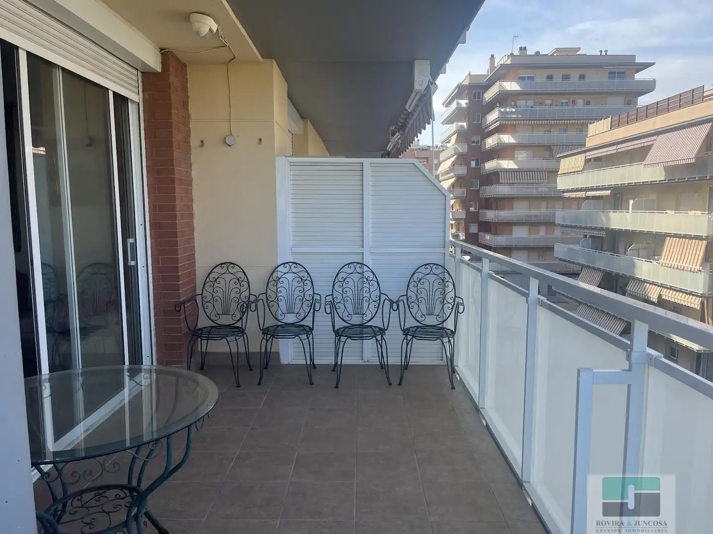 Terrassa de Pis de lloguer en Castelldefels amb Aire condicionat, Parquet i Terrassa