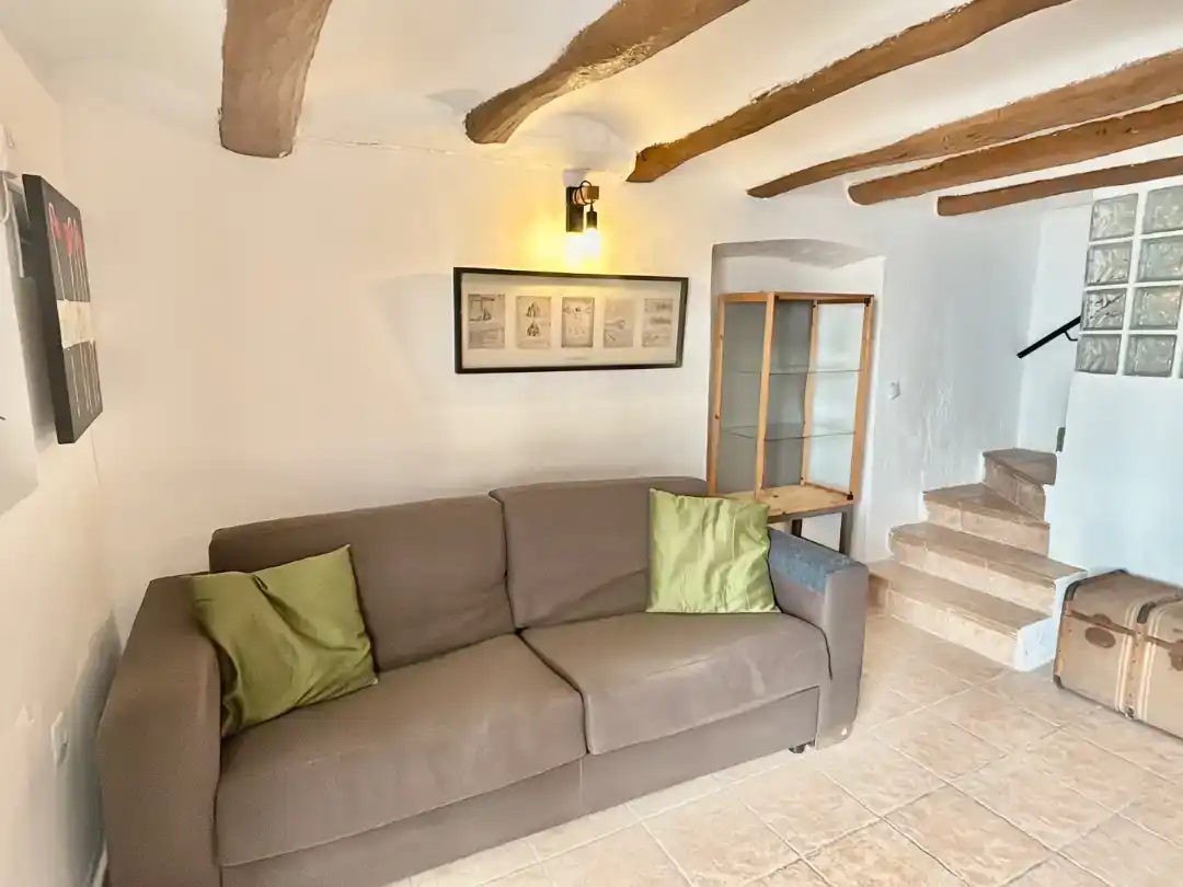 Sala d'estar de Casa adosada en venda en Calafell amb Aire condicionat