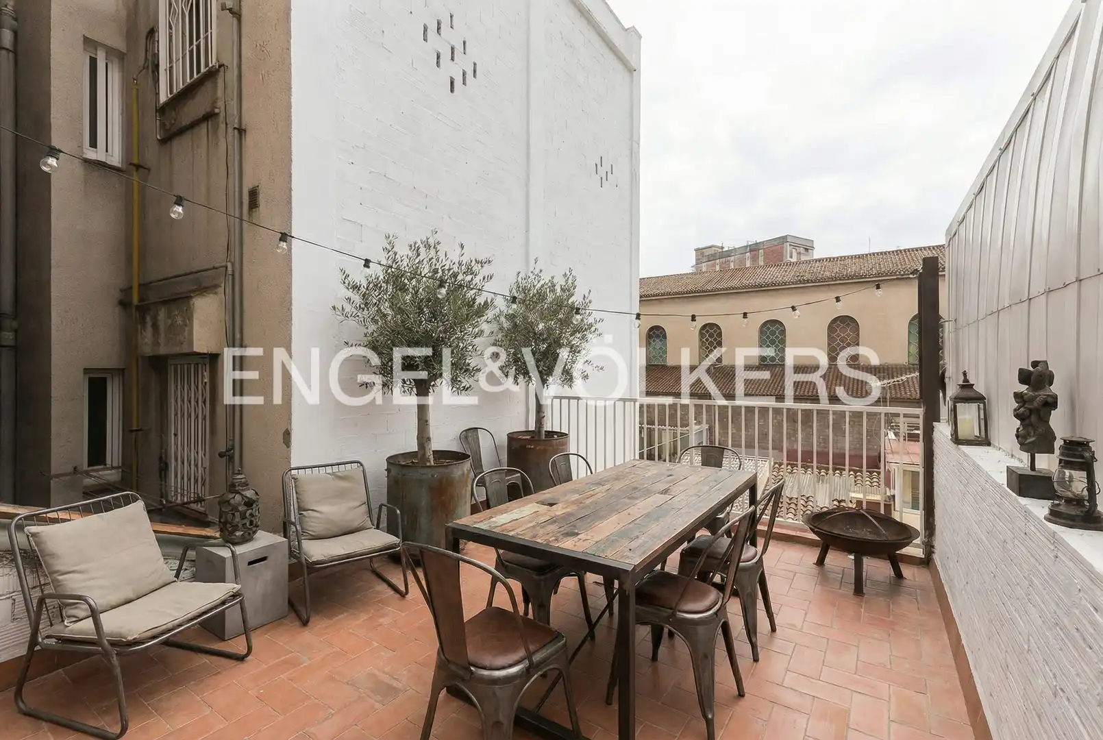 Terraza de Casa o chalet en venta en Barcelona con Calefacción, Jardín privado y Terraza