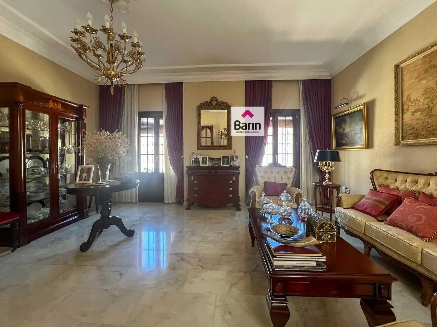 Living room of Houses for sale in La Roda de Andalucía  with Air Conditioner, Terrace and Storage room