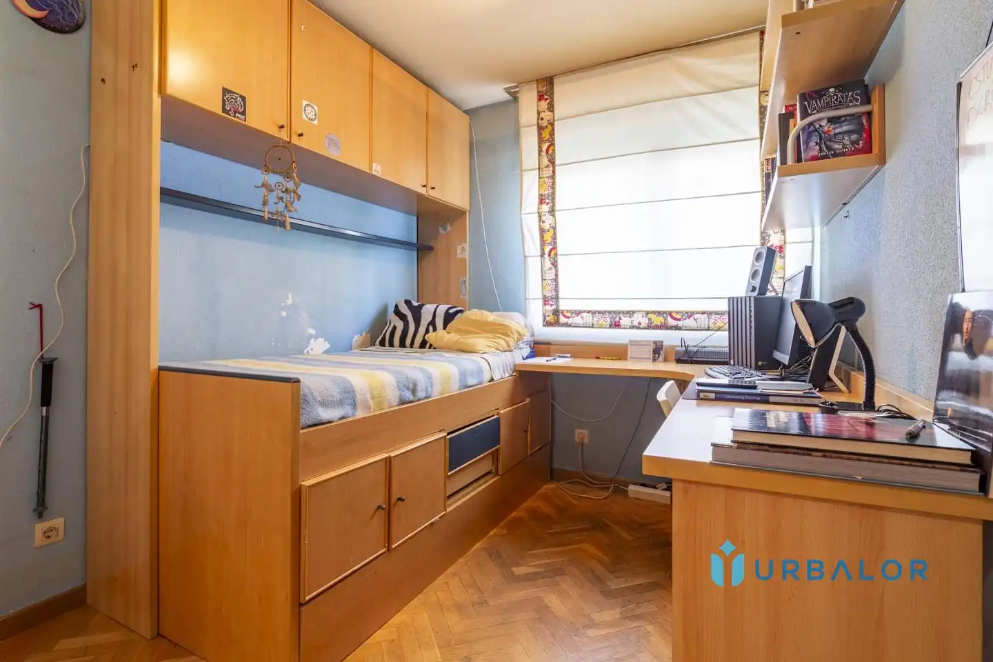 Schlafzimmer von Wohnung zum Verkauf in Alcorcón mit Klimaanlage, Heizung und Parkett