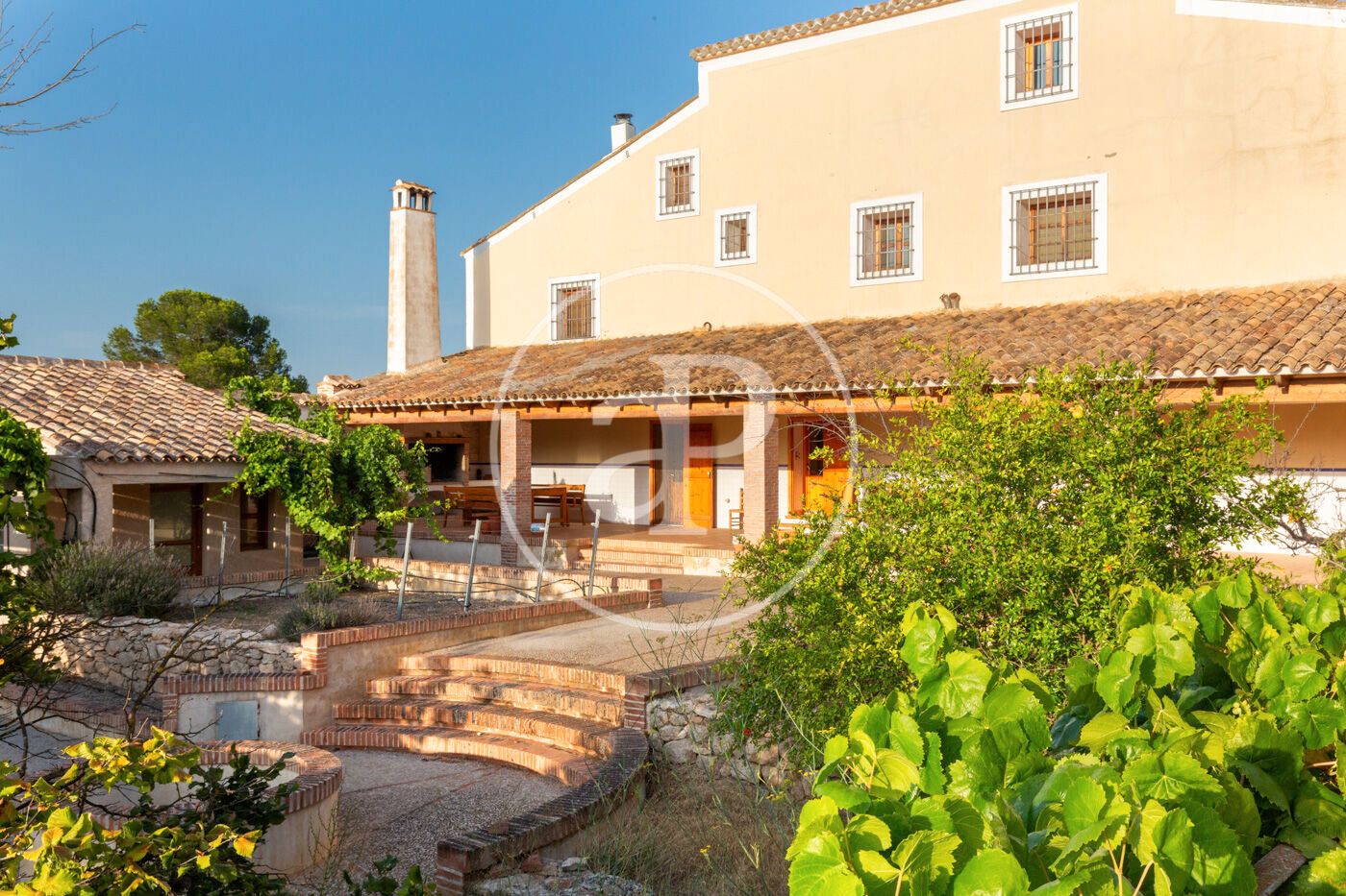 Jardí de Finca rústica en venda en Ricote amb Calefacció, Jardí privat i Terrassa