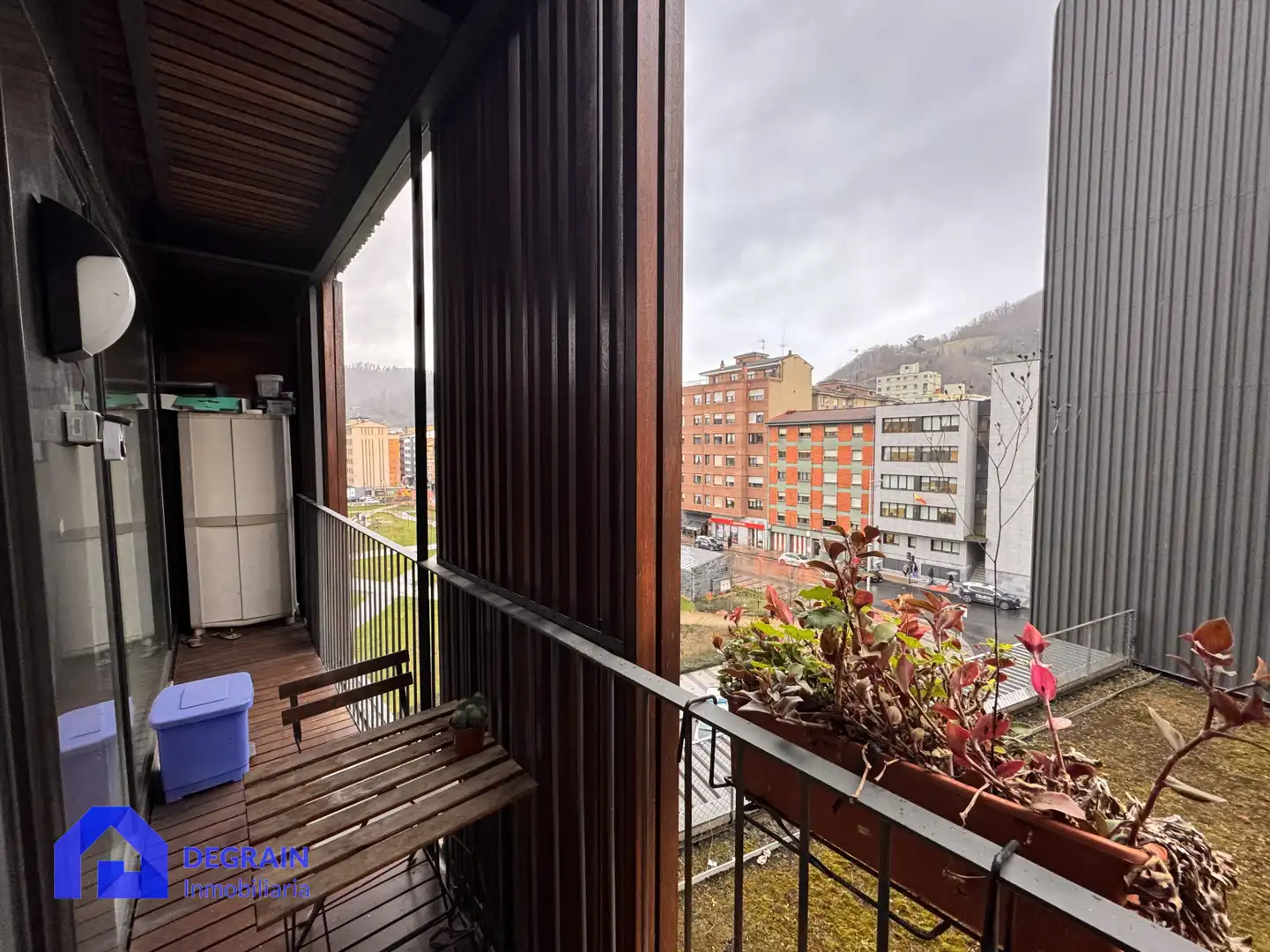 Balcony of Flat for sale in Mieres (Asturias)  with Heating, Terrace and Storage room