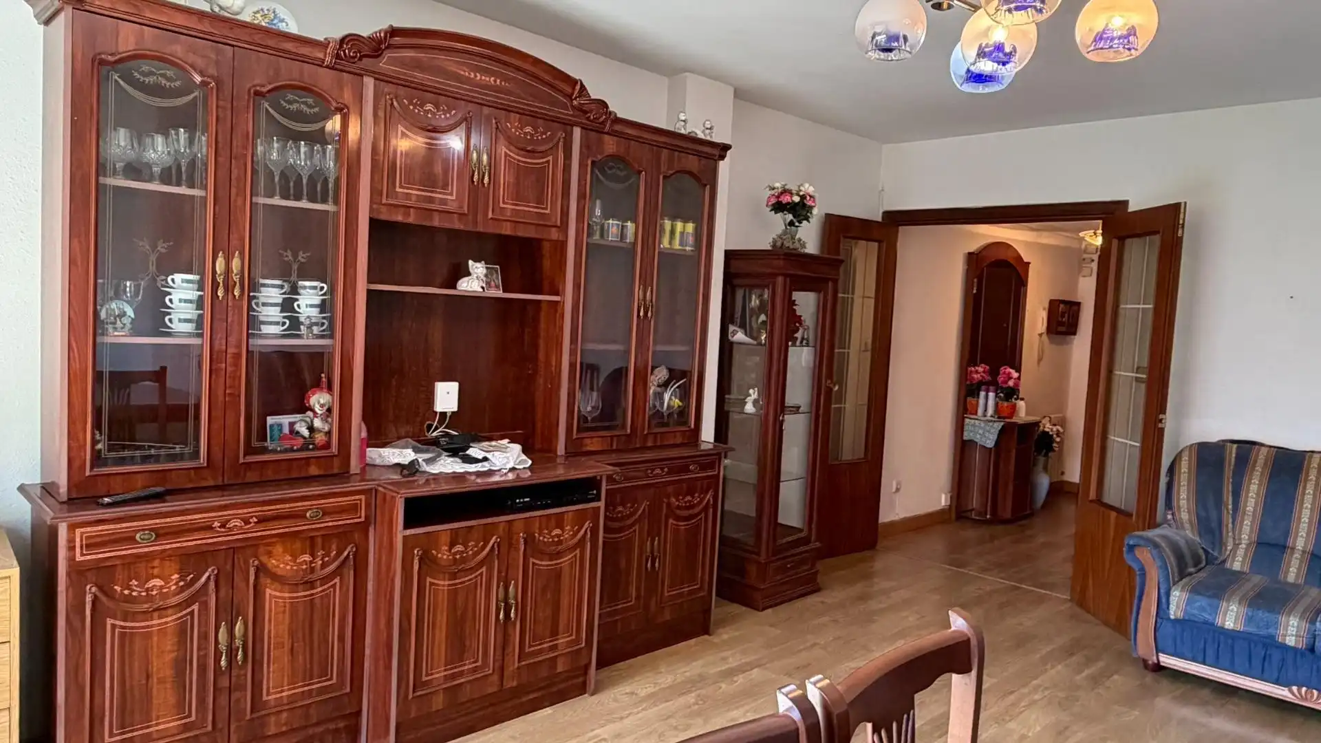 Sala de estar de Piso de alquiler en Zaragoza con Calefacción, Trastero y Balcón