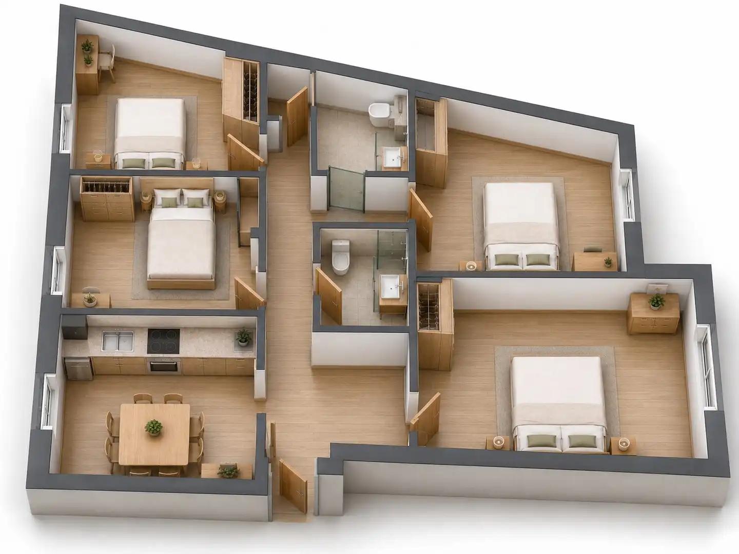 Flat for rent in Burgos  with Furnished