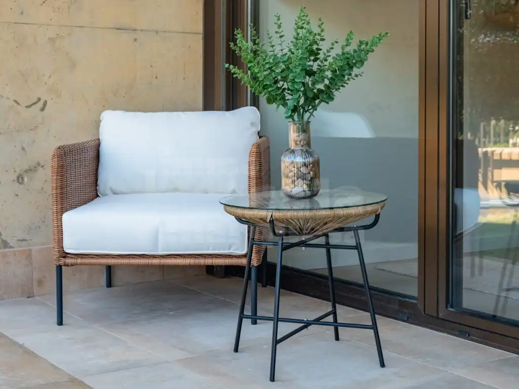 Terraza de Apartamento de alquiler en Begur