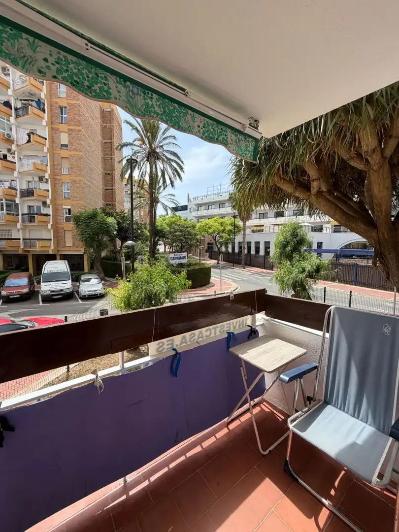 Vista exterior de Apartamento en venta en Benalmádena con Calefacción y Terraza