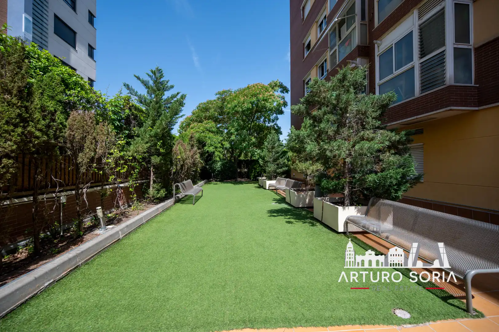 Terrace of Flat for rent in Madrid  with Storage room and Community pool
