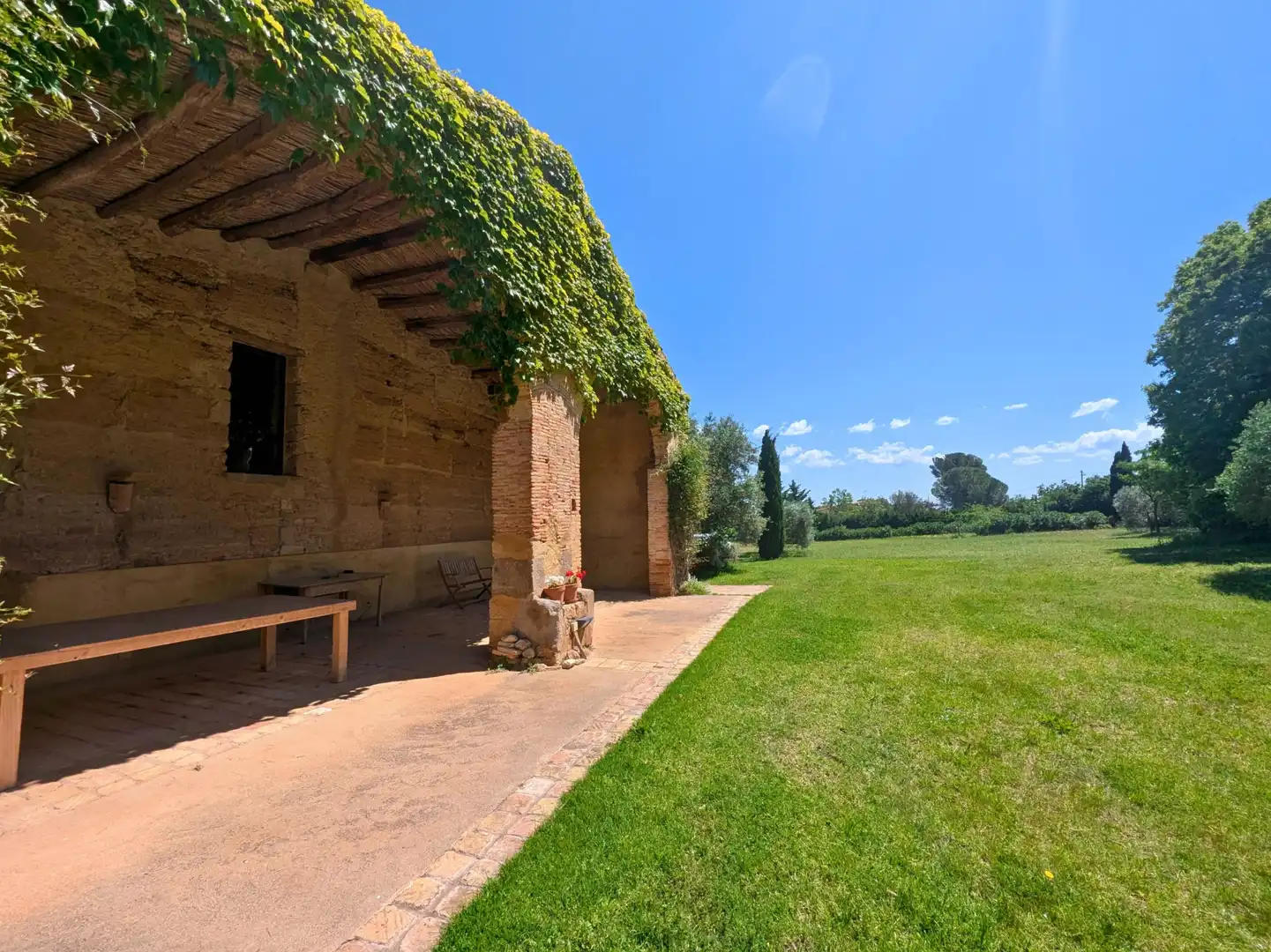 Jardí de Casa o xalet en venda en Garrigàs amb Aire condicionat, Calefacció i Terrassa