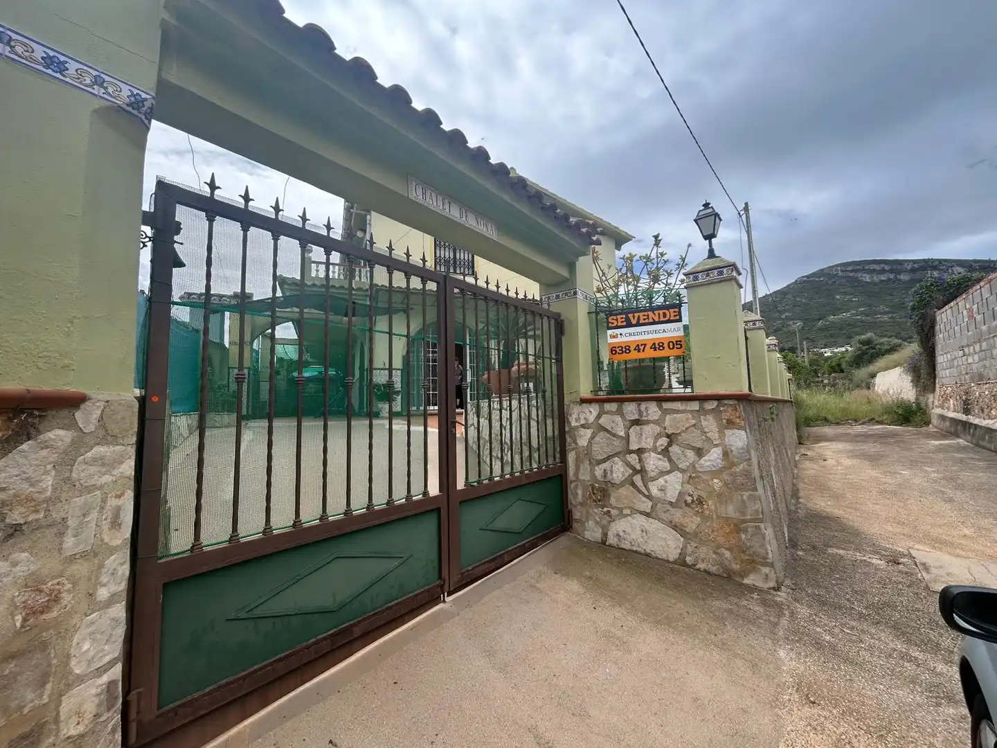 Vista exterior de Casa o chalet en venta en Corbera con Terraza, Amueblado y Horno