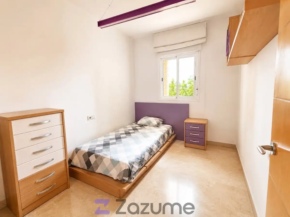 Habitación de Piso de alquiler en Málaga con Aire acondicionado, Calefacción y Terraza