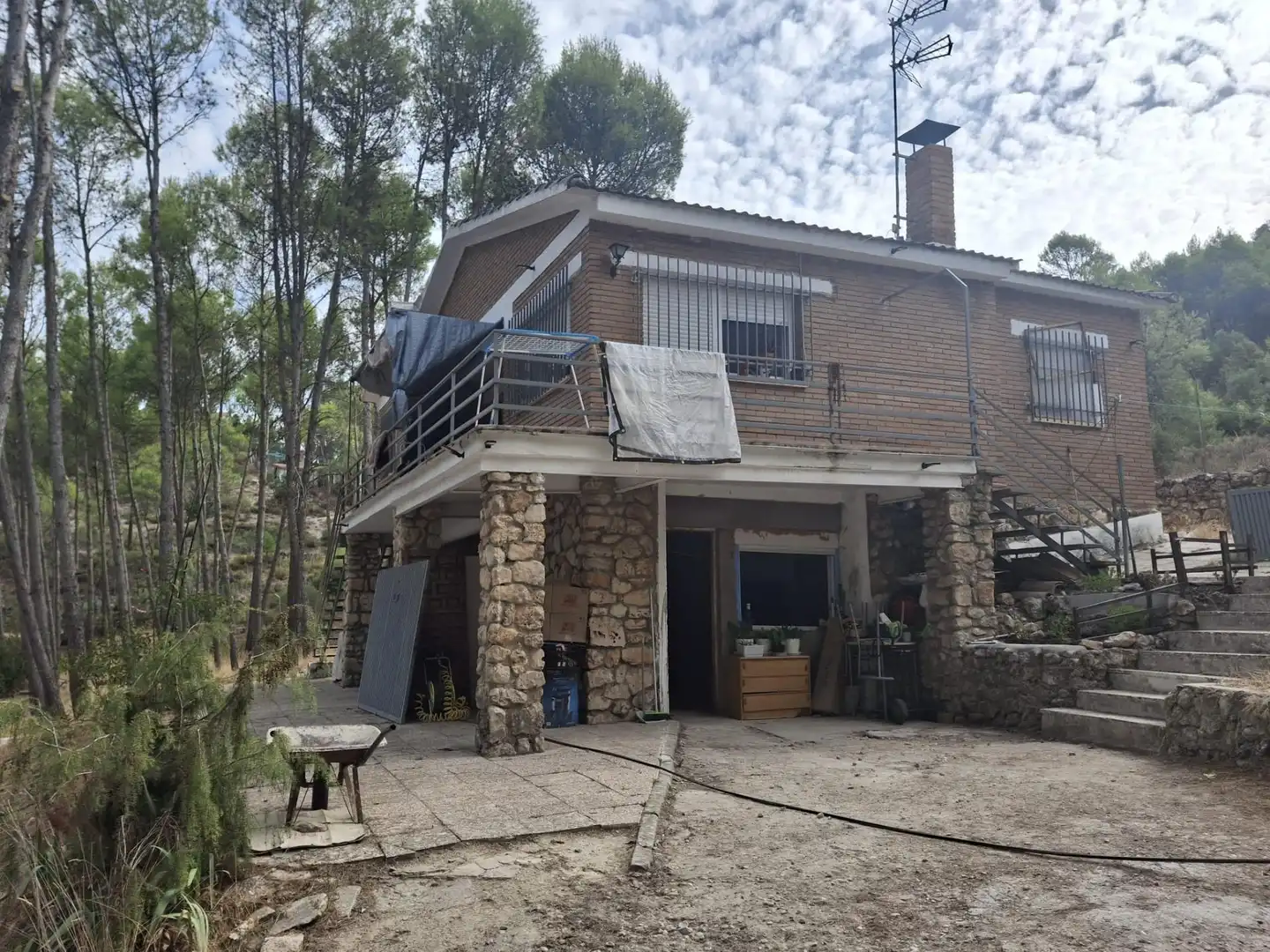 Vista exterior de Casa o xalet en venda en Renera