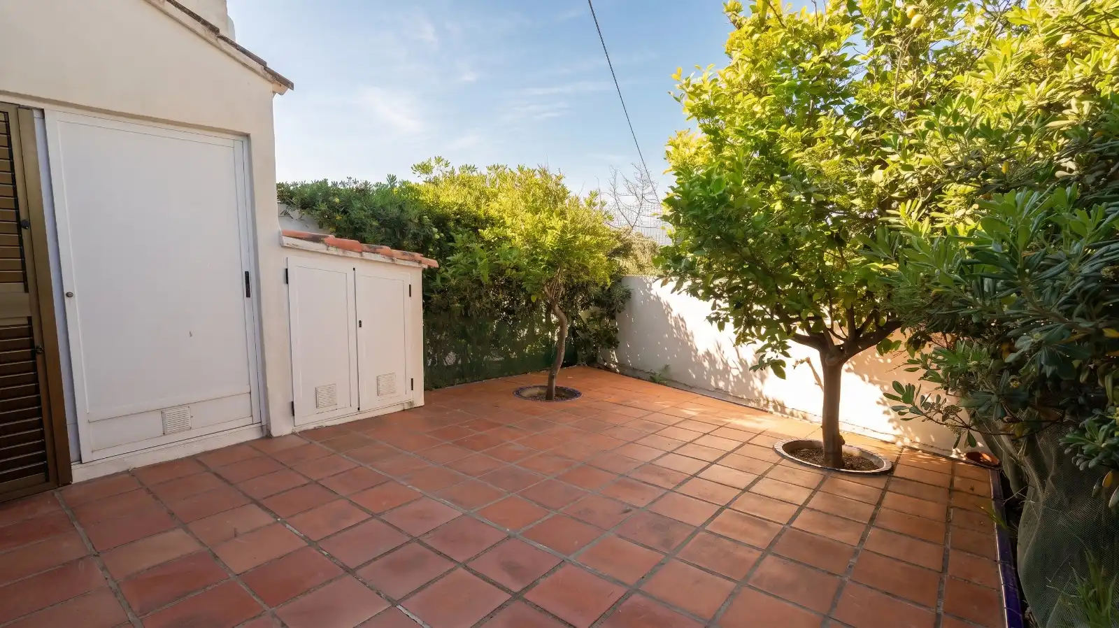 Terrassa de Casa adosada en venda en Dénia amb Aire condicionat, Calefacció i Jardí privat