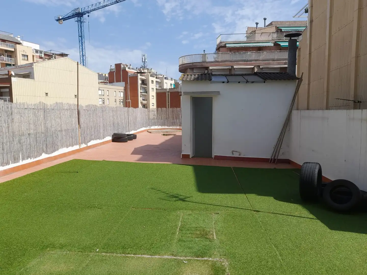 Terraza de Oficina de alquiler en El Centre