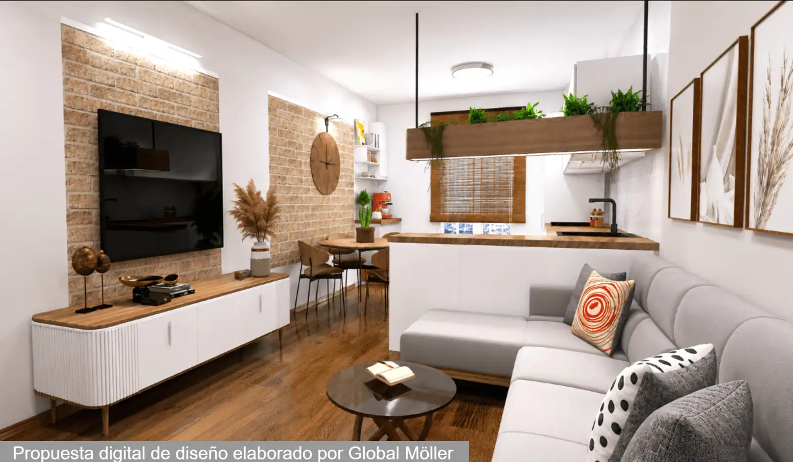 Sala de estar de Piso en venta en Cartagena con Parquet, Trastero y Balcón