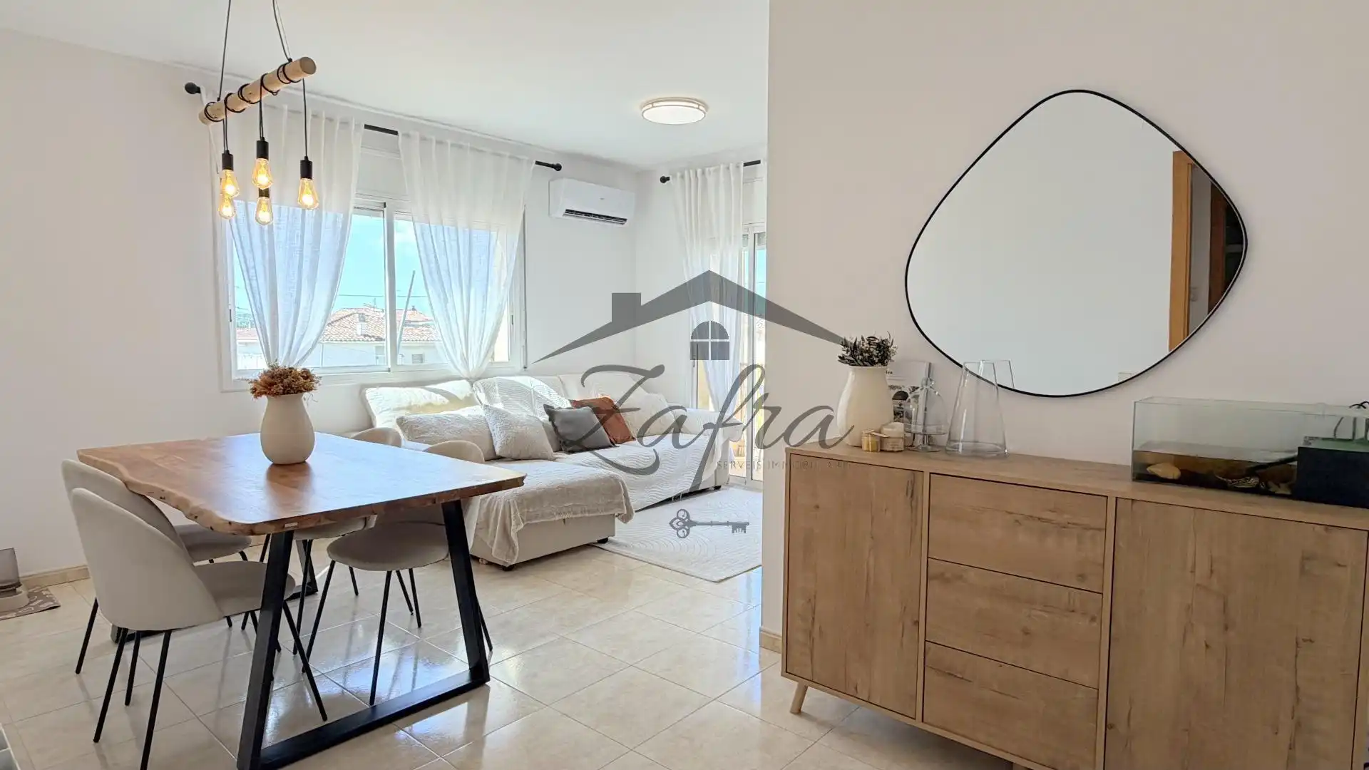Sala de estar de Piso en venta en Vidreres con Aire acondicionado, Calefacción y Terraza